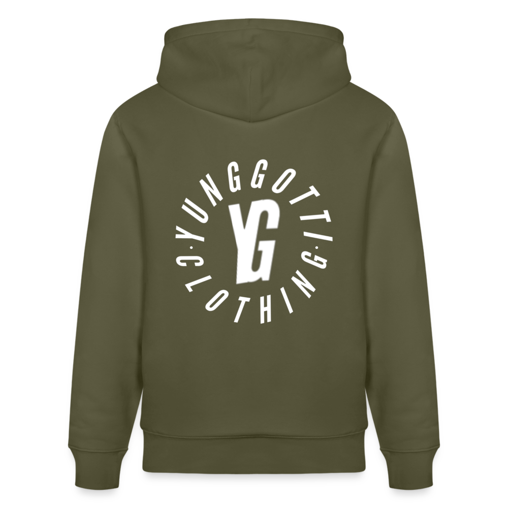 YG circle - Khaki Grün