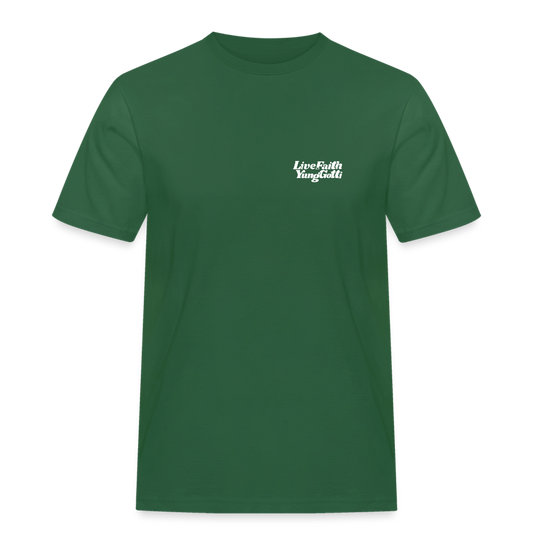 Live by Faith - Flaschengrün