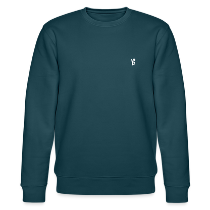 YG Bio-Sweatshirt - Dunkles Petrol