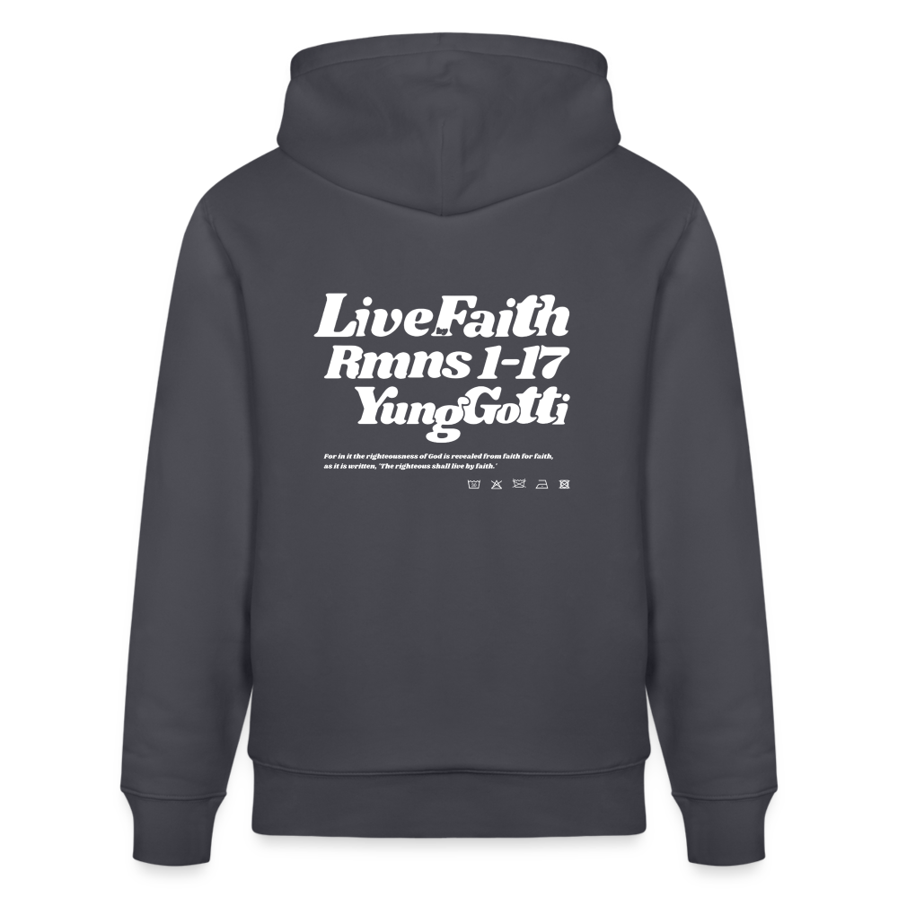 Live by Faith - Indigoblau