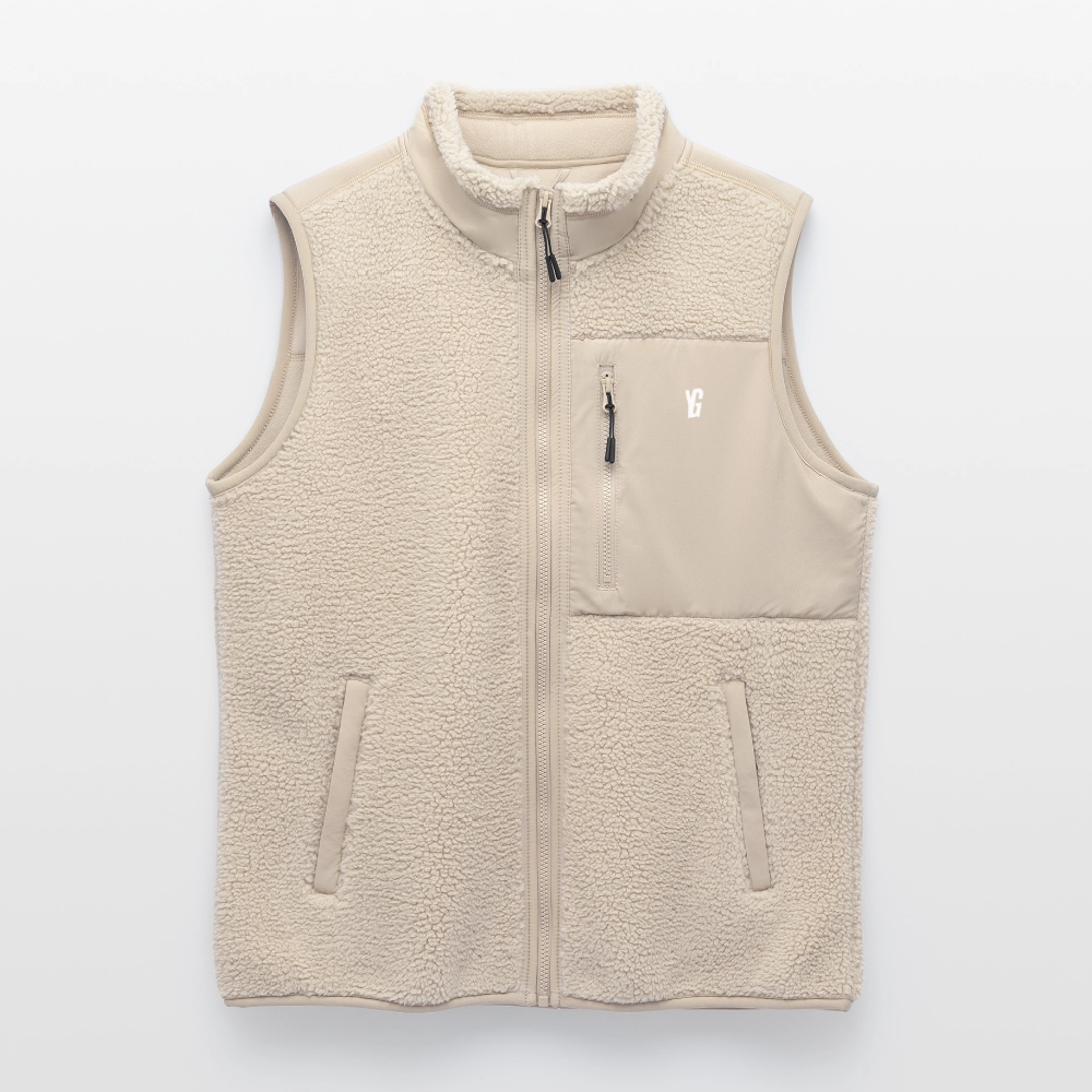 YG Sherpa-Weste - Beige