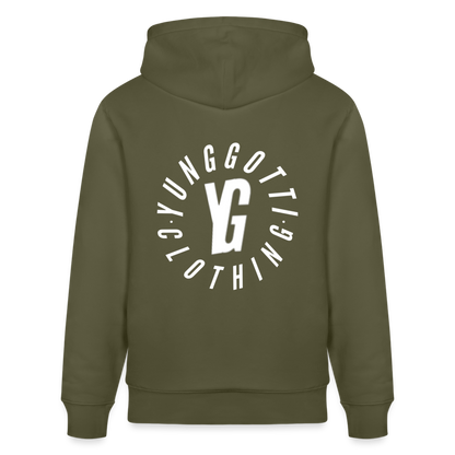 YG circle - Khaki Grün