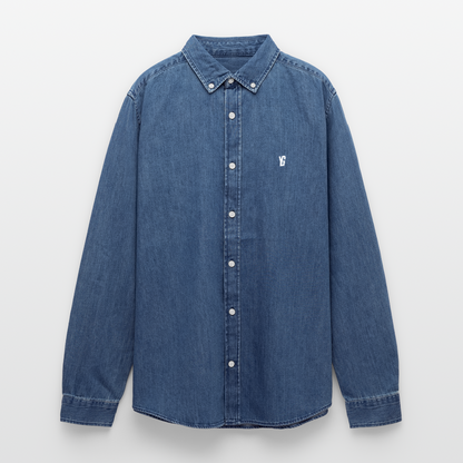 YG Denim Hemd - verwaschenes Mittelblau 