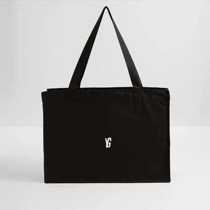 YG recycelter Shopping Bag - Schwarz