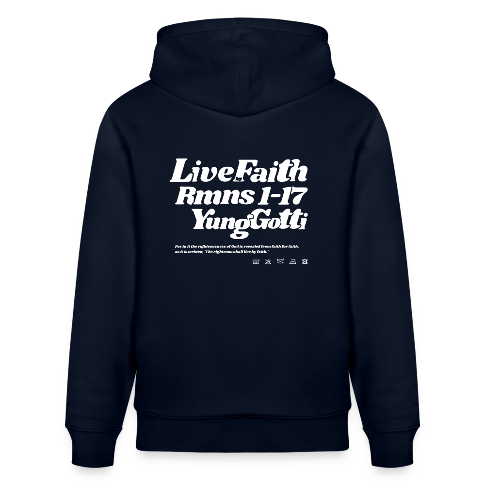 Live by Faith - Navy