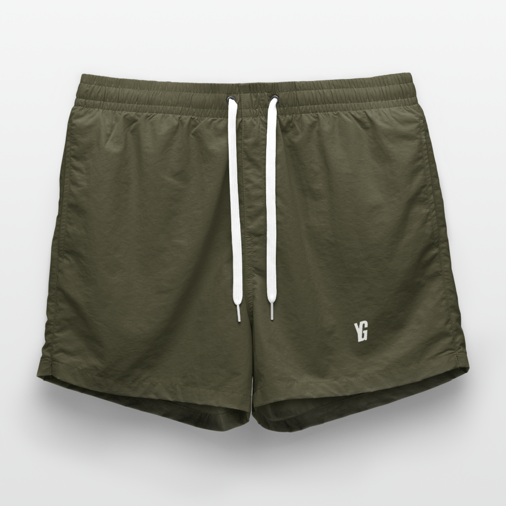 Badeshorts - Olive