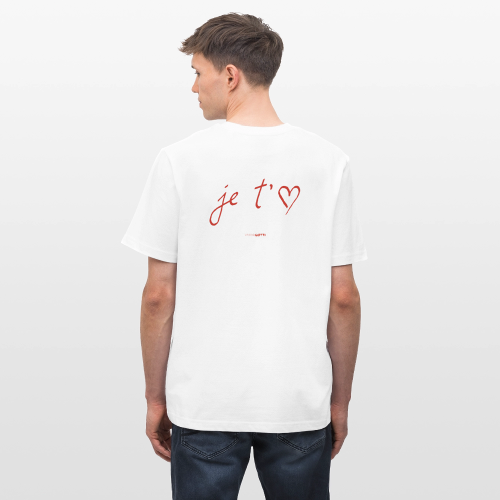 je t'aime - Weiß