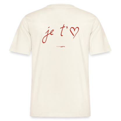 je t'aime - Naturweiß 