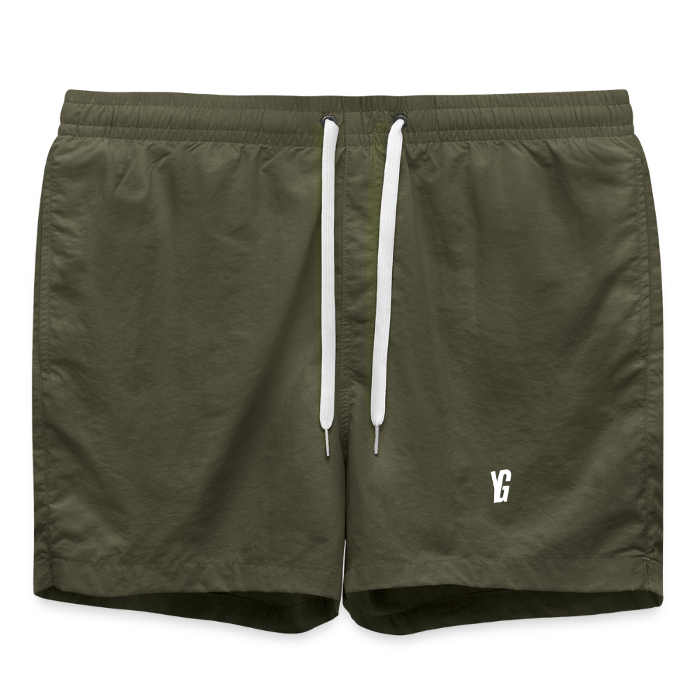 Badeshorts - Olive