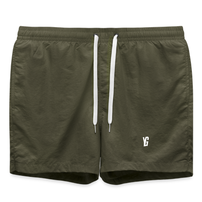 Badeshorts - Olive