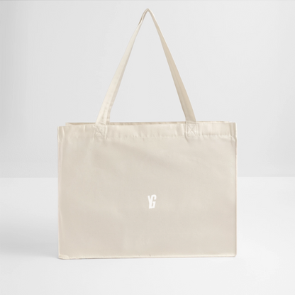YG recycelter Shopping Bag - Naturweiß