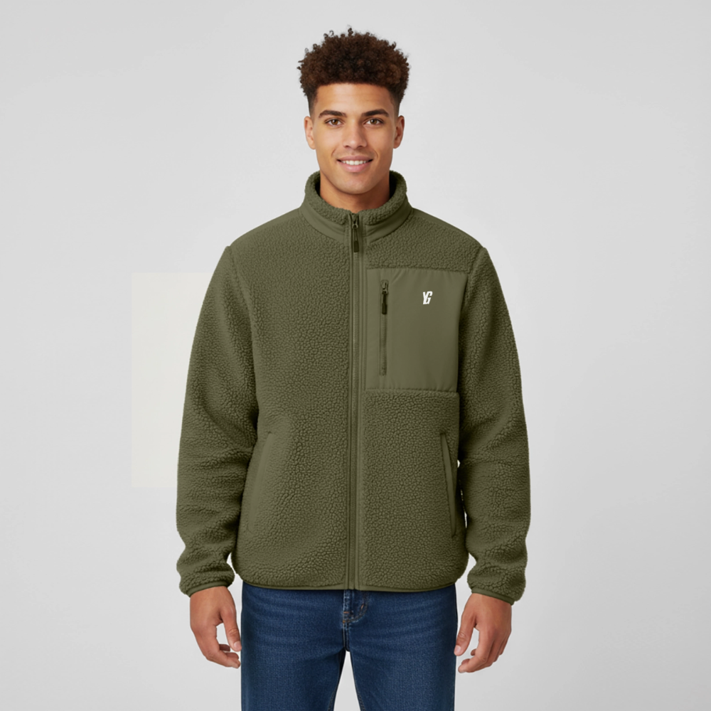 YG Sherpajacke - Khaki
