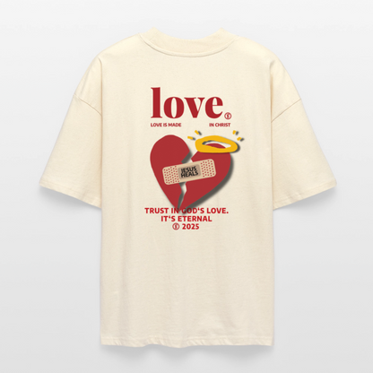 Love is eternal - Weißgrau