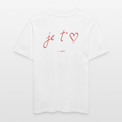 je t'aime - Weiß