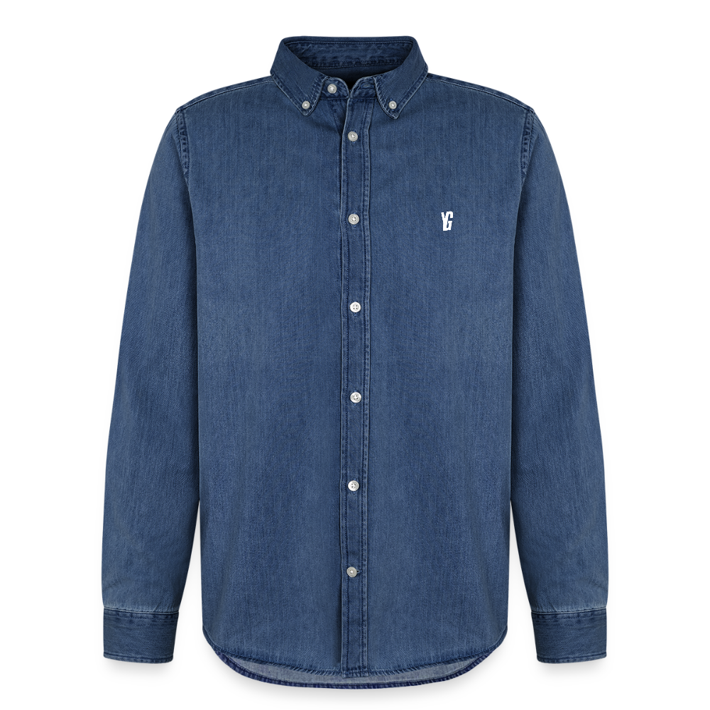 YG Denim Hemd - verwaschenes Mittelblau 