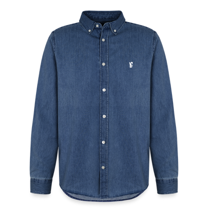 YG Denim Hemd - verwaschenes Mittelblau 