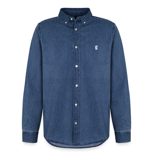 YG Denim Hemd - verwaschenes Mittelblau 
