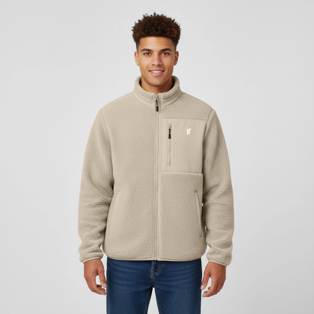 YG Sherpajacke - Beige
