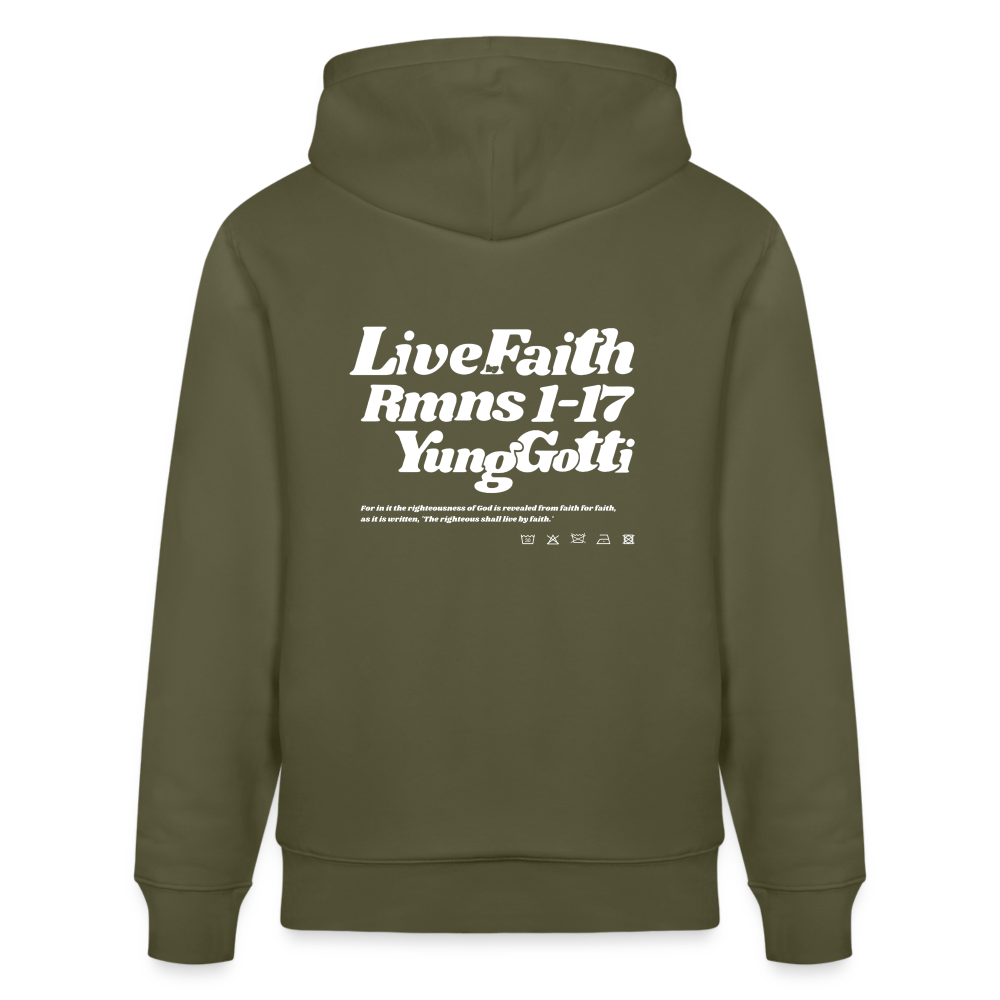 Live by Faith - Khaki Grün