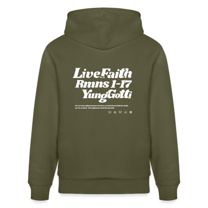 Live by Faith - Khaki Grün