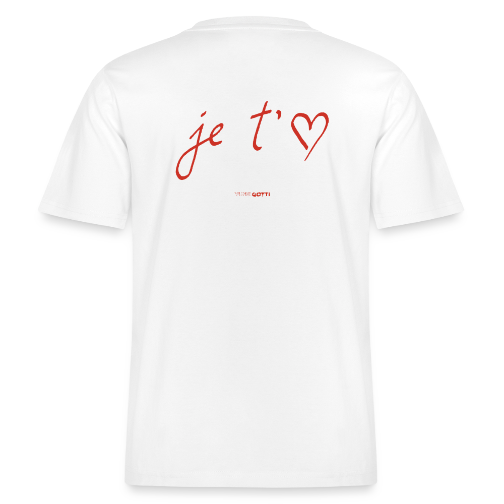je t'aime - Weiß