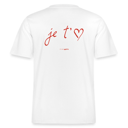 je t'aime - Weiß