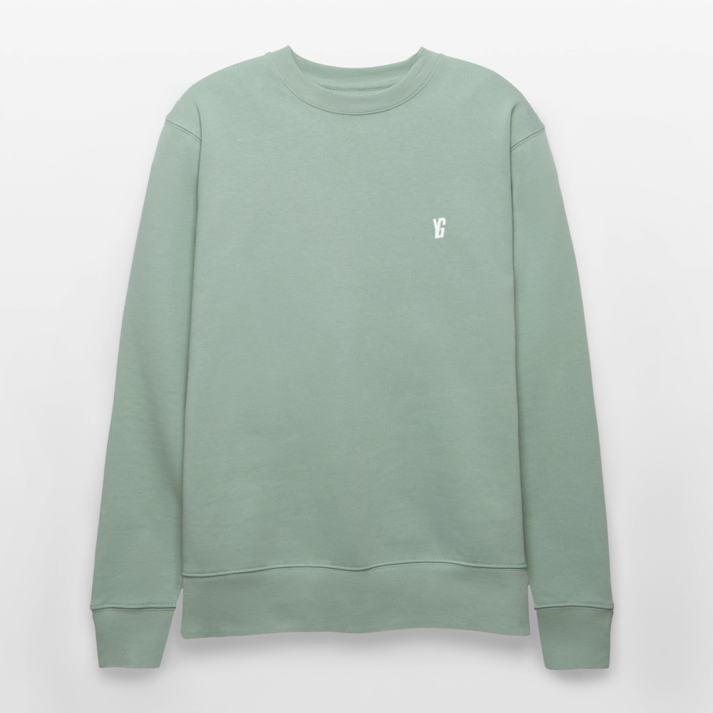 YG Bio-Sweatshirt - Helles Graugrün