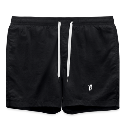 Badeshorts - Schwarz