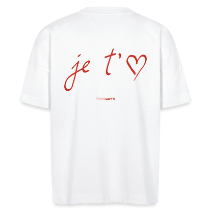 je t'aime - weiß