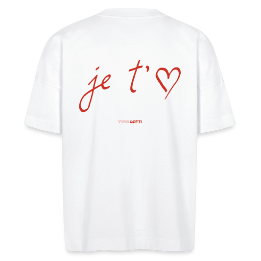 je t'aime - weiß