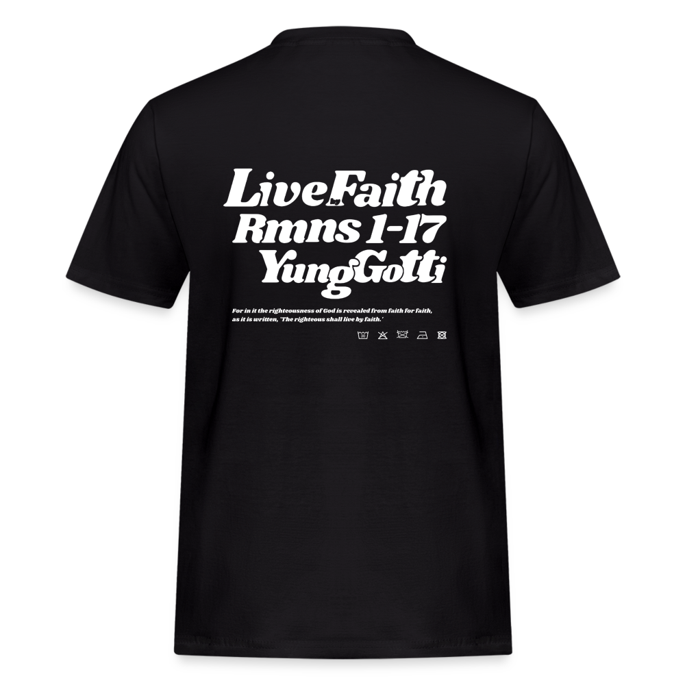 Live by Faith - Schwarz