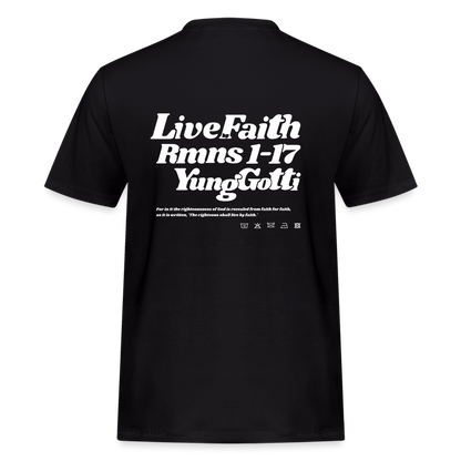 Live by Faith - Schwarz