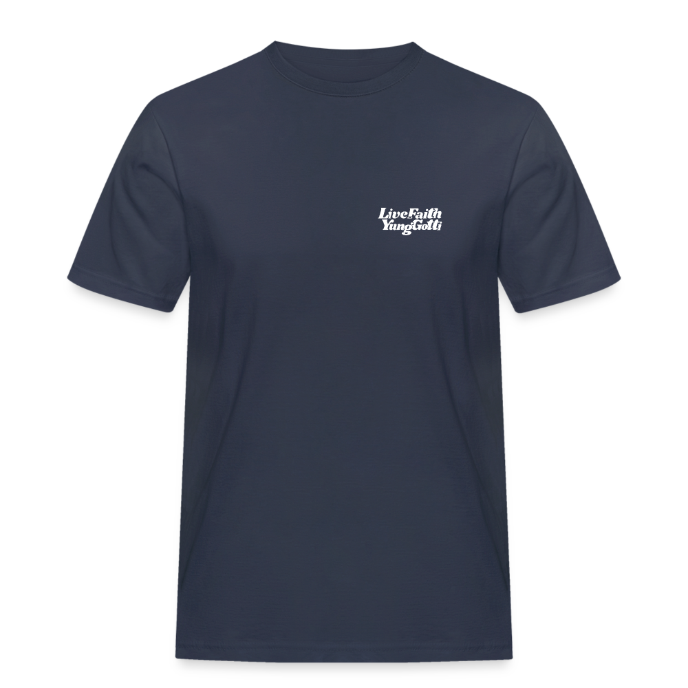 Live by Faith - Navy