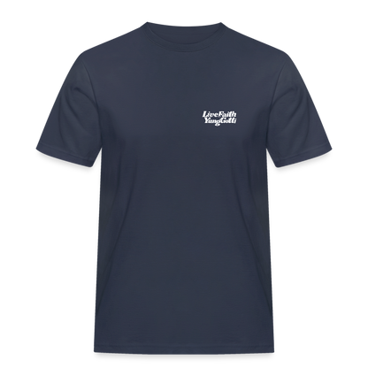 Live by Faith - Navy